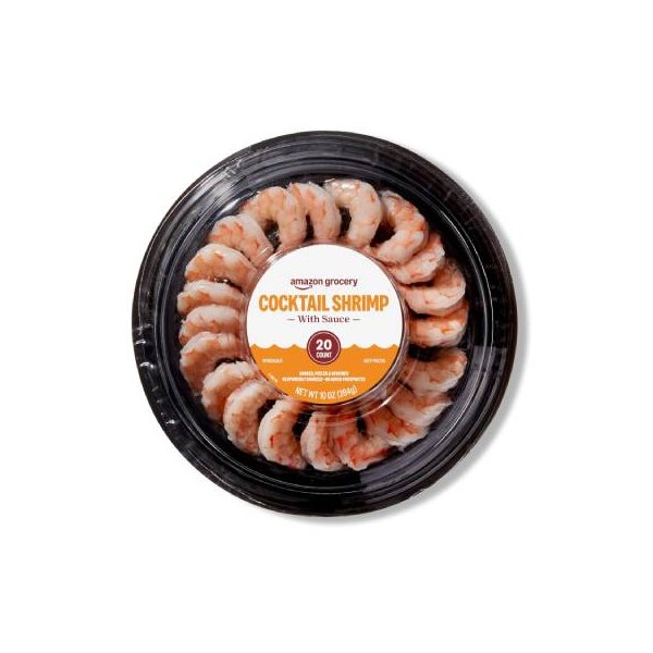 Cocktail Shrimp With Sauce, 10 Oz