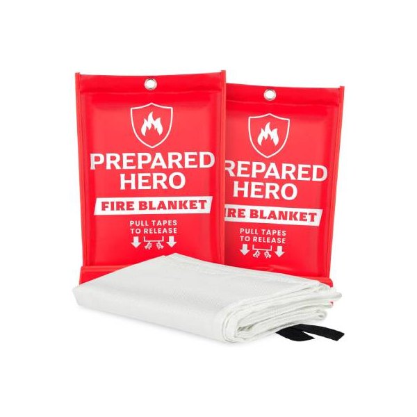 Prepared Hero Emergency Fire Blanket